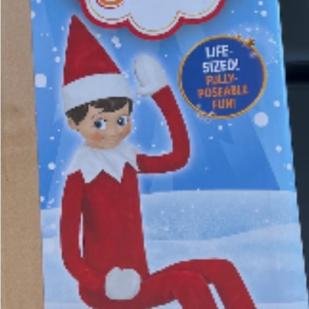 Life size Elf on the shelf